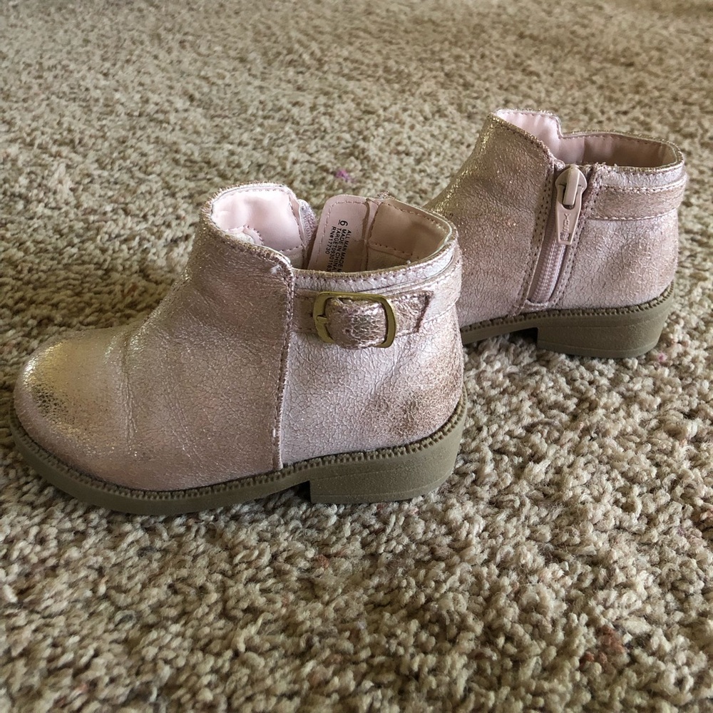 Toddler girl booties size 6